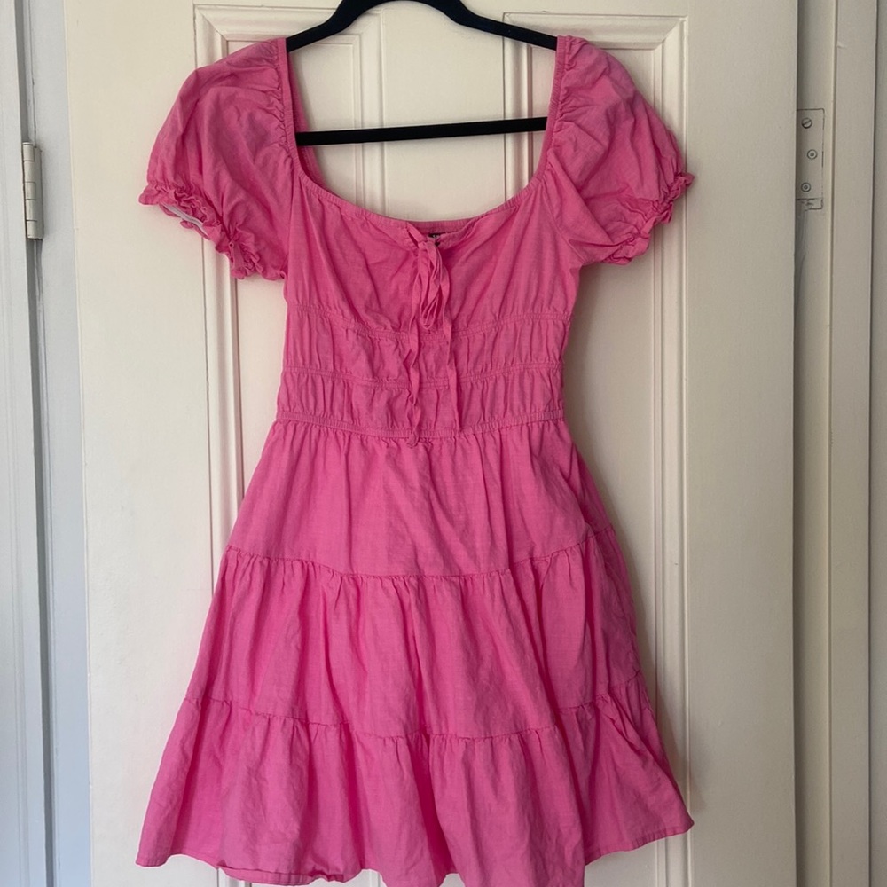 Shein Pink Mini Dress